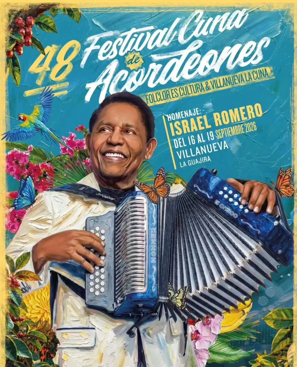 Imagen de El Pollo Irra será el homenajeado del Festival Cuna de Acordeones